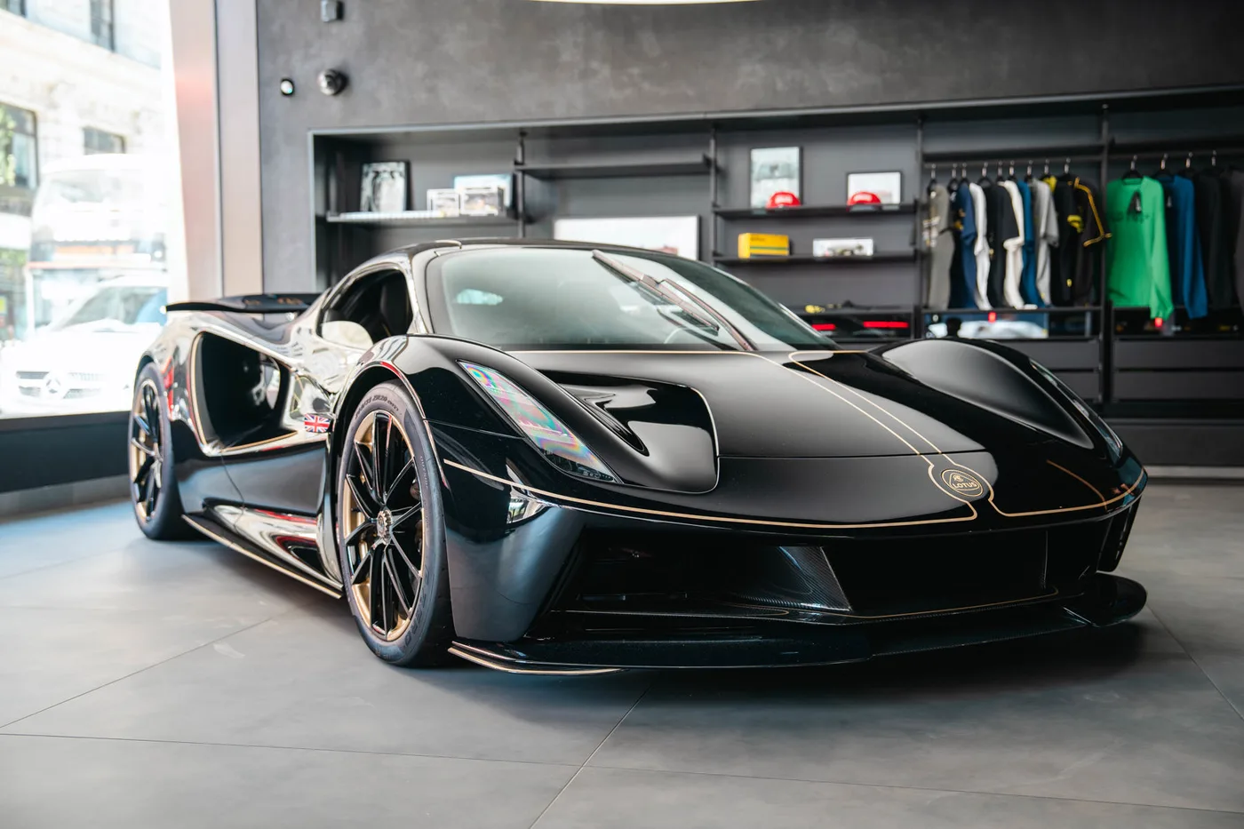 2026 Lotus Evija offered by a franchised dealer group in Mayfair, United Kingdom, photo 2 of 15