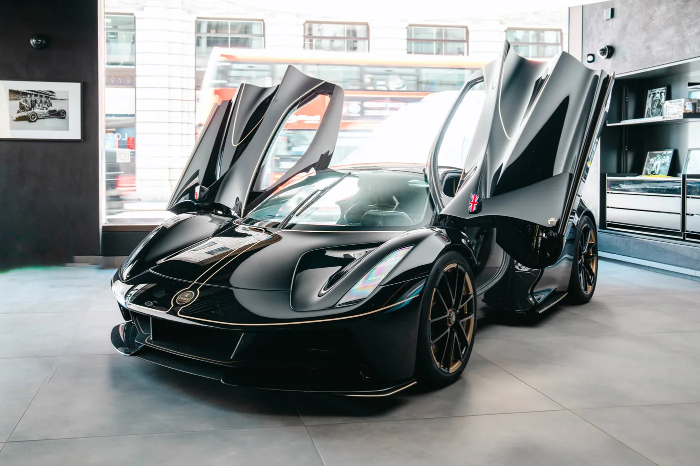 2026 Lotus Evija offered by a franchised dealer group in Mayfair, United Kingdom, photo 3 of 15