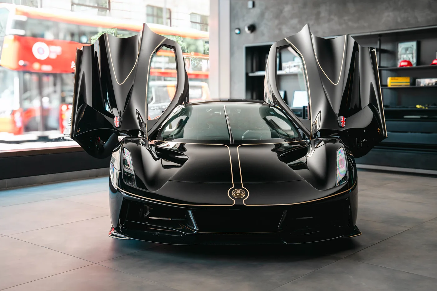 2026 Lotus Evija offered by a franchised dealer group in Mayfair, United Kingdom, photo 5 of 15