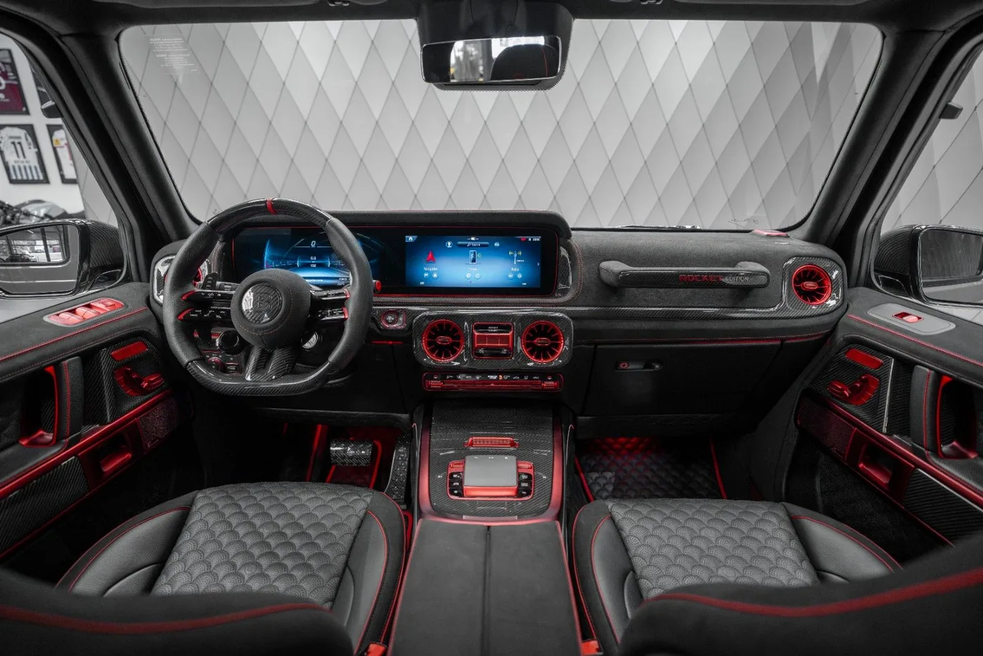 2026 Brabus G 900 Rocket Edition angeboten von einem Supersportwagenhändler in Schenefeld, Deutschland, Foto 22 von 25