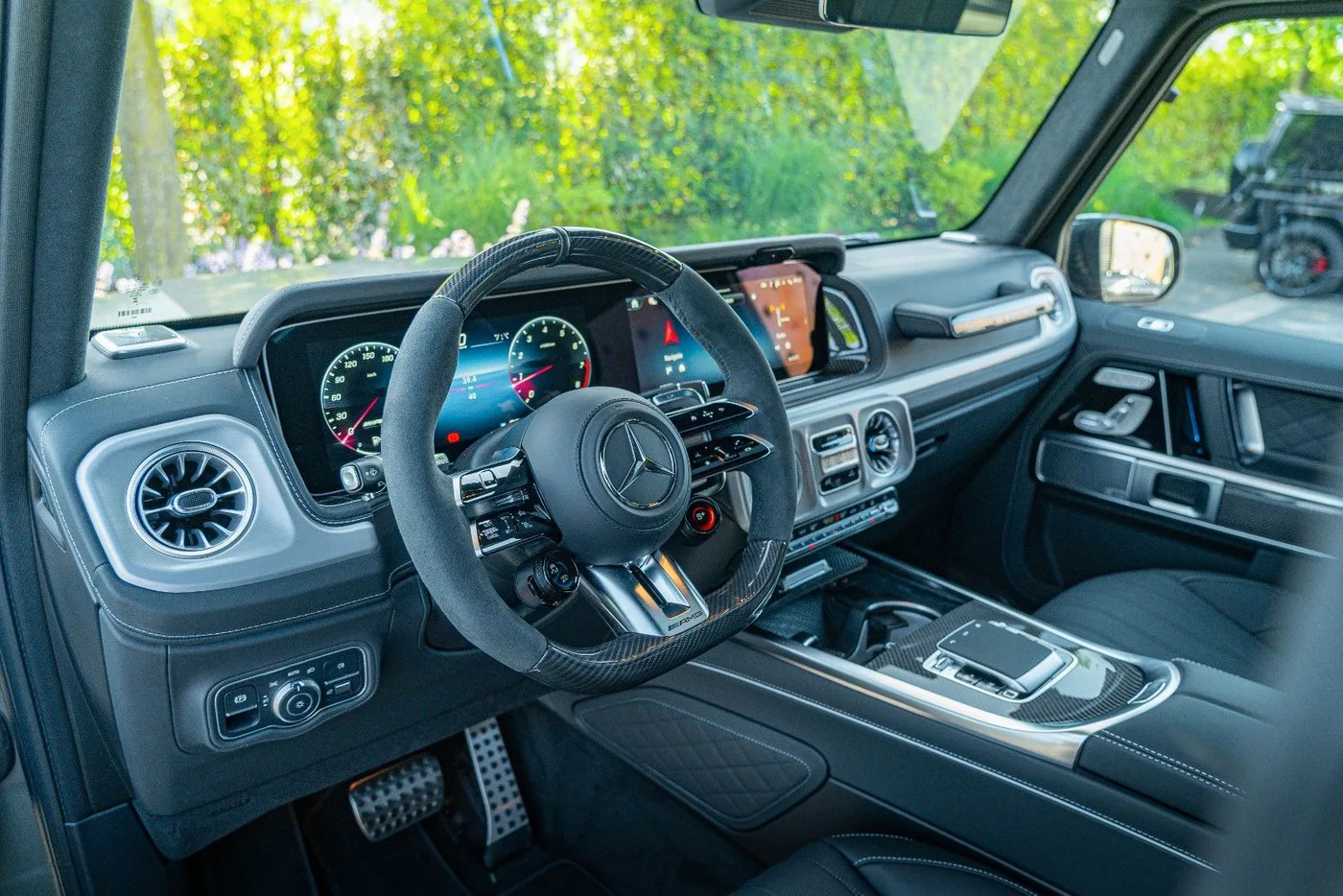 2026 Mercedes-AMG G 63 offered by a supercar dealer in Gronau, Germany, photo 16 of 25