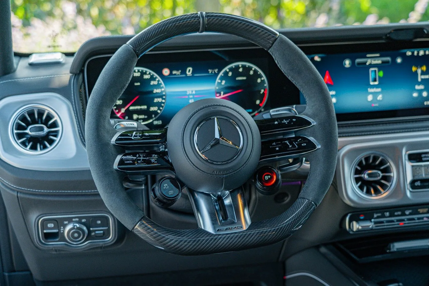 2026 Mercedes-AMG G 63 offered by a supercar dealer in Gronau, Germany, photo 19 of 25