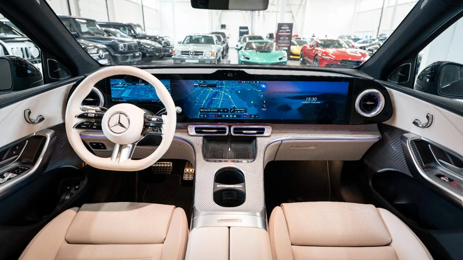2026 Mercedes-Benz GLC 400 4MATIC with EQ Technology AMG Line, 8/12