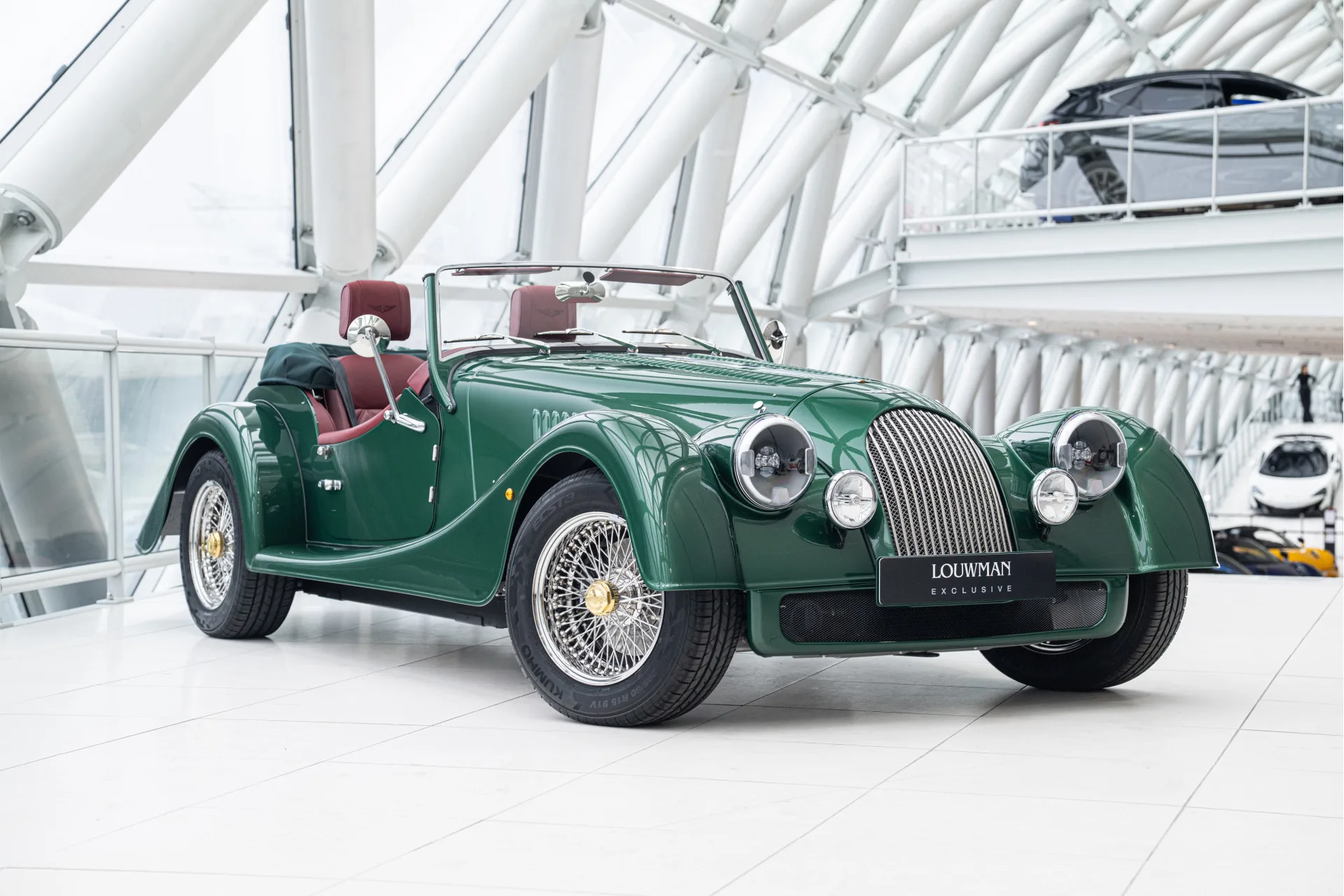2026 Morgan Plus Four angeboten von einem Fachhändler in Utrecht, Niederlande, Hauptfoto