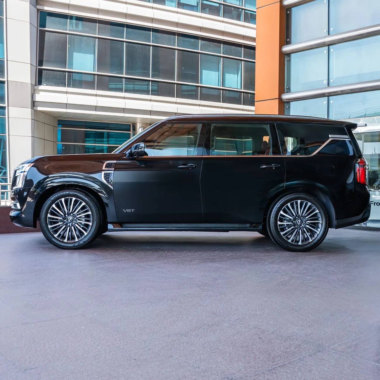 2026 Nissan Patrol Le Platinum City offered by a specialist dealer in Dubai, United Arab Emirates, photo 2 of 18