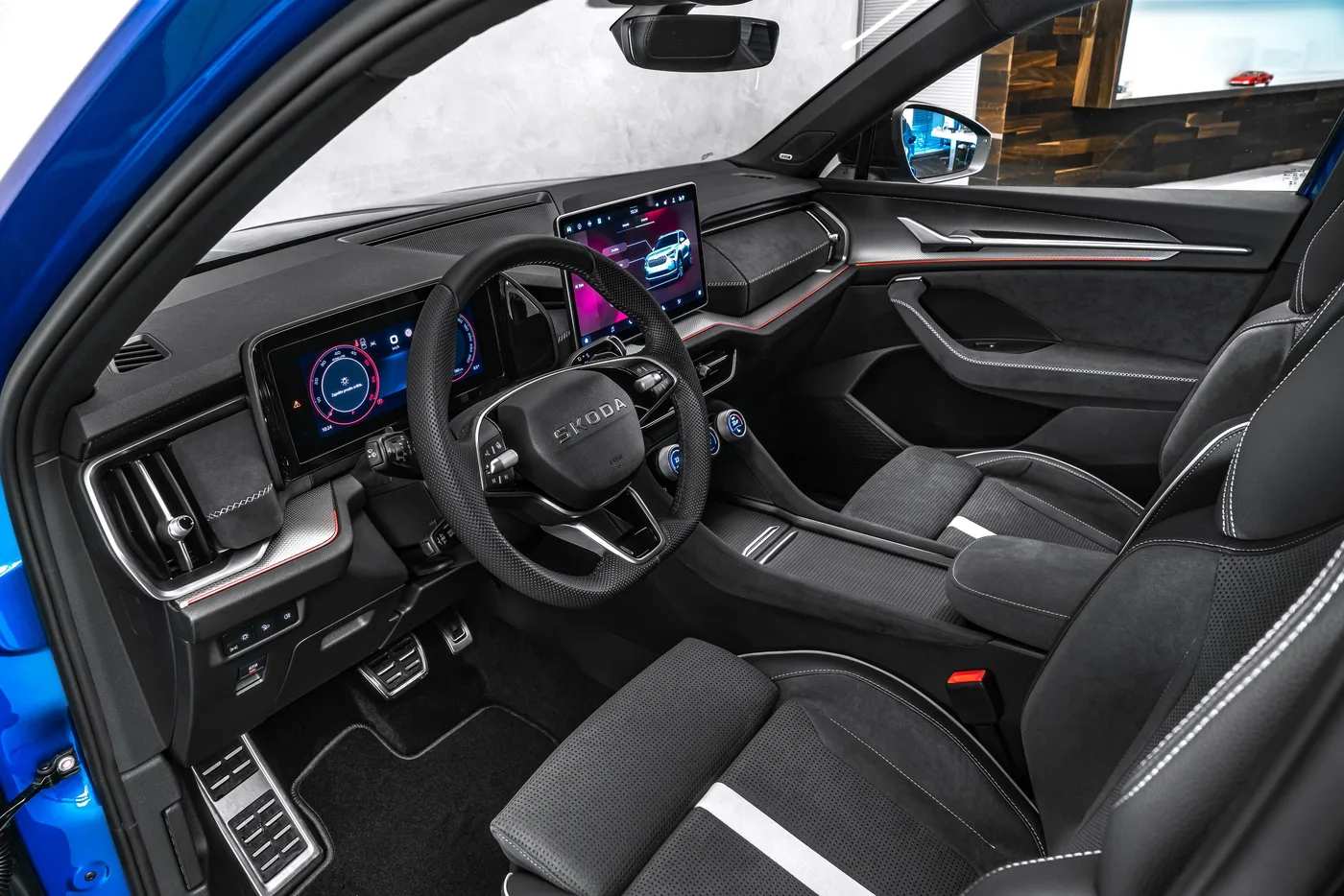2026 Škoda Kodiaq Sportline 2.0 TDI 4x4 angeboten von einem Fachhändler in Ostrava, Tschechien, Foto 12 von 15