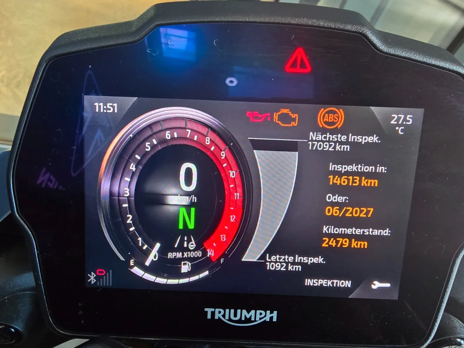 2026 Triumph Speed Triple 1200 RS, 12/12