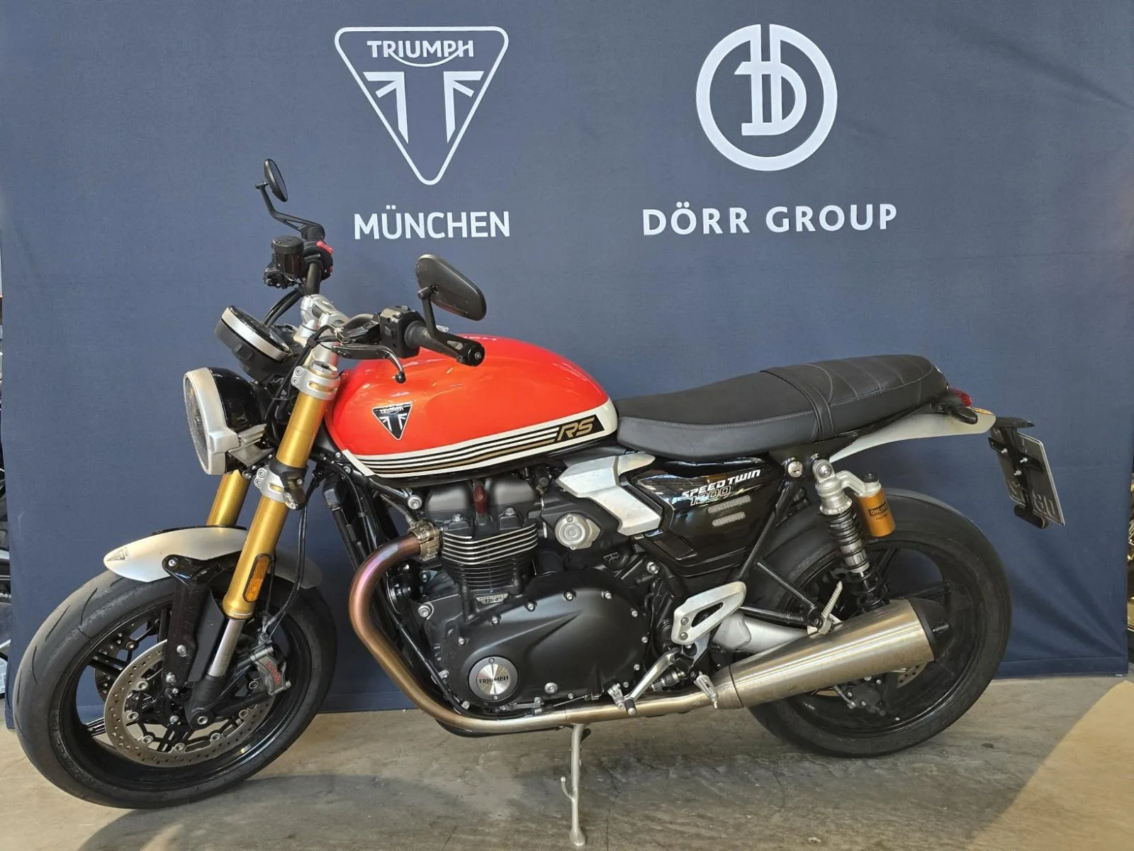 2026 Triumph Speed Twin 1200 RS proposta da un concessionario specializzato a Monaco di Baviera, Germania, foto principale
