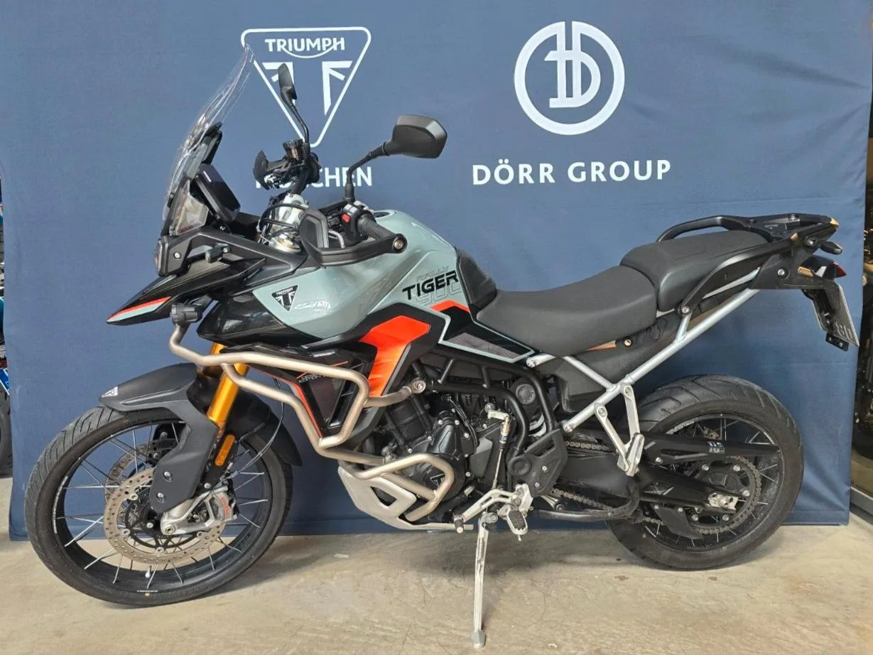 2026 Triumph Tiger 900 Desert Edition offered by a franchised dealer in Munich, Germany, main photo