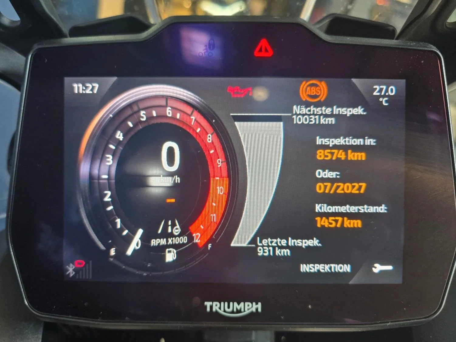 2026 Triumph Tiger 900 Desert Edition, 11/11