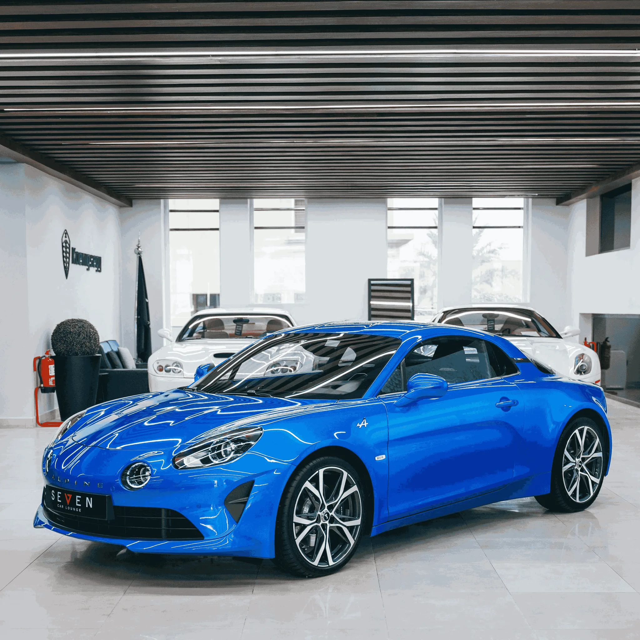 2023 Alpine A110 proposée par un spécialiste de la supercar à Riyadh, Arabie saoudite, photo principale