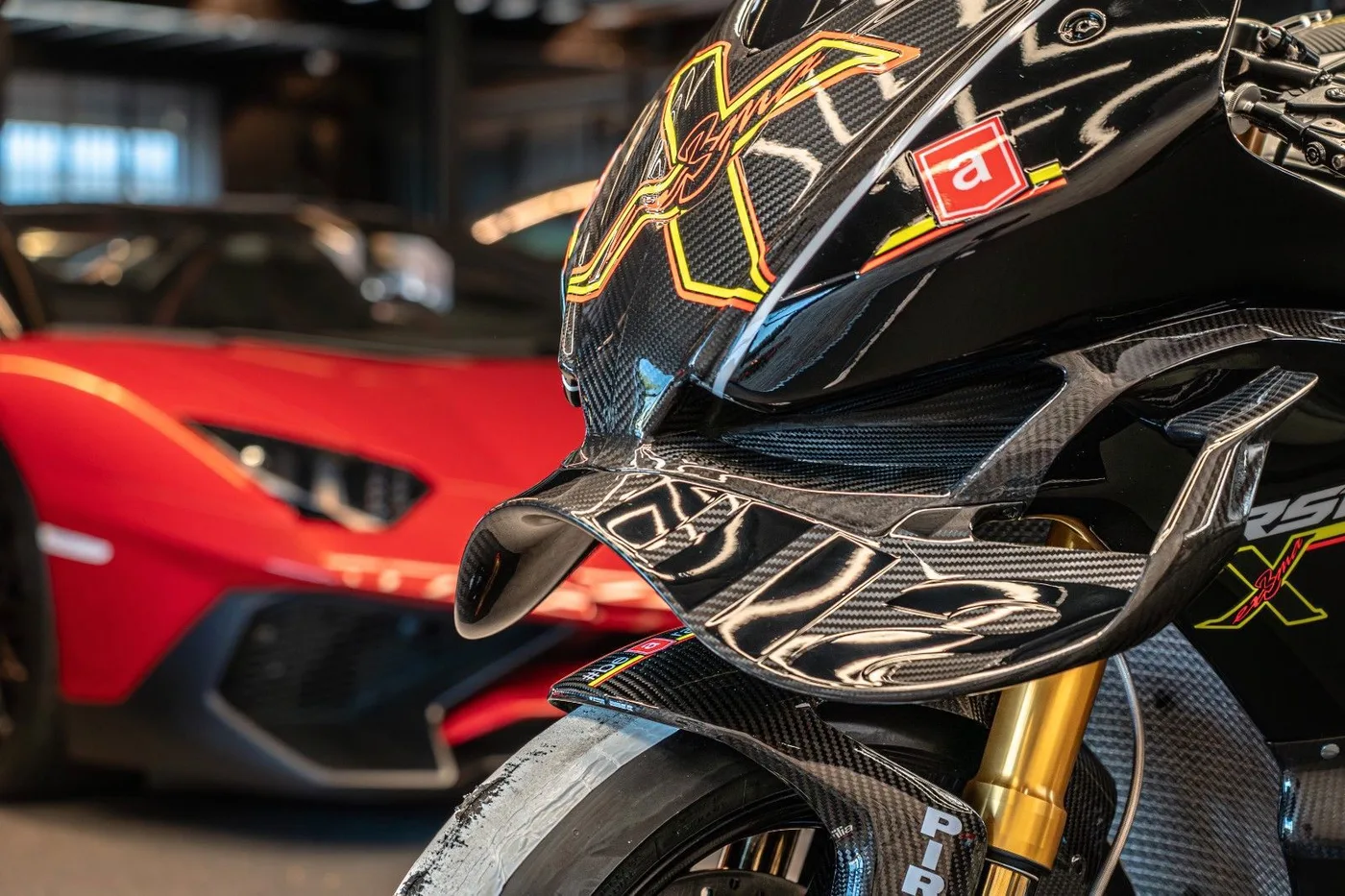 Aprilia RSV4 offered by a luxury motorcycle dealer in Gronau, Germany, photo 11 of 25