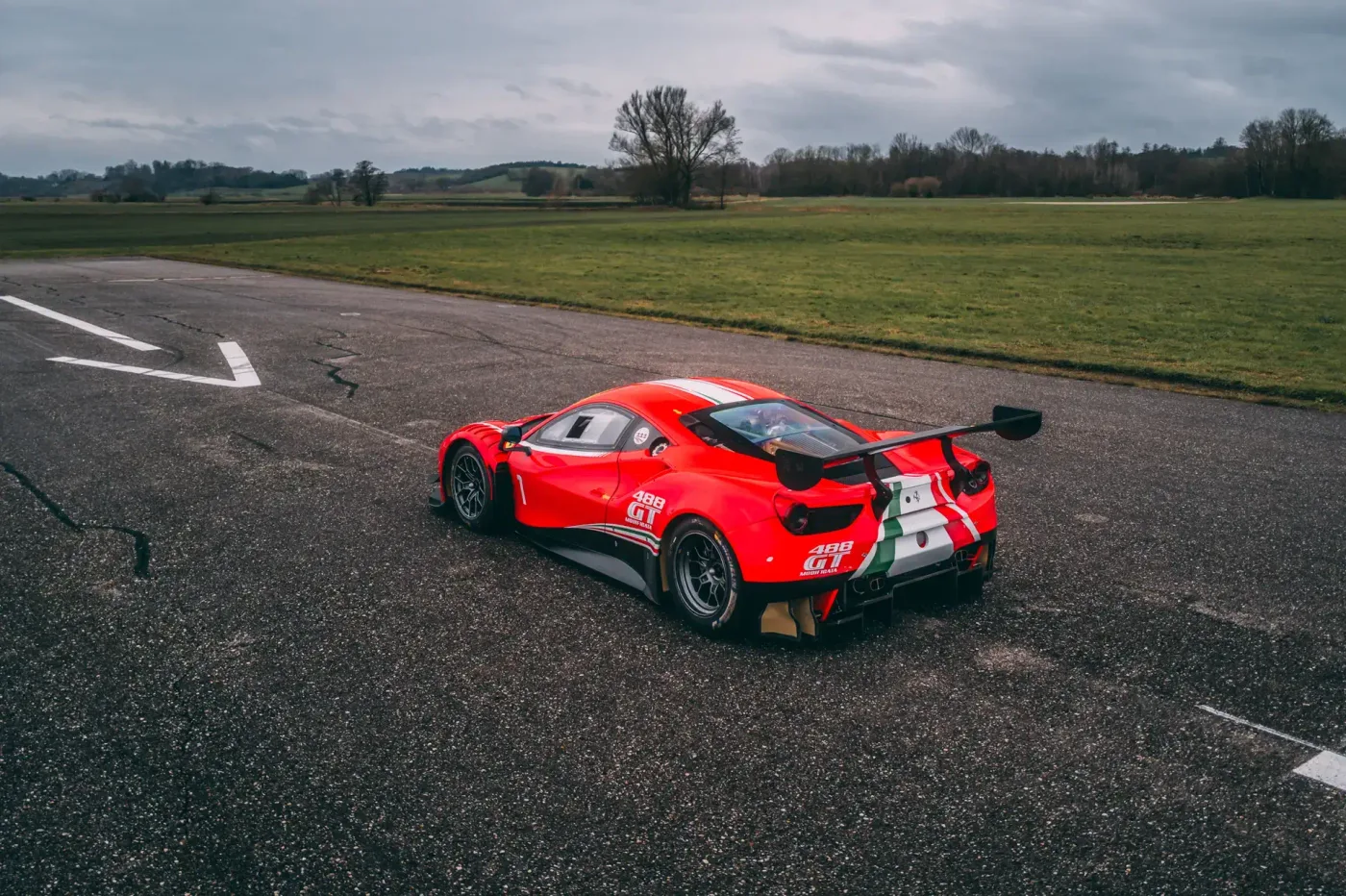 Ferrari 488 GT Modificata track only offered by a specialist dealer in Munich, Germany, photo 10 of 15