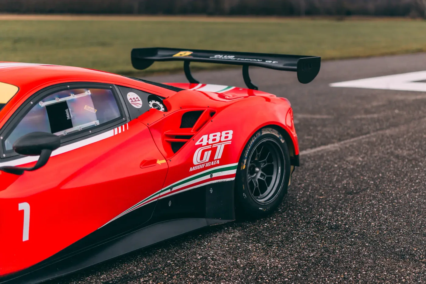 Ferrari 488 GT Modificata track only offered by a specialist dealer in Munich, Germany, photo 11 of 15
