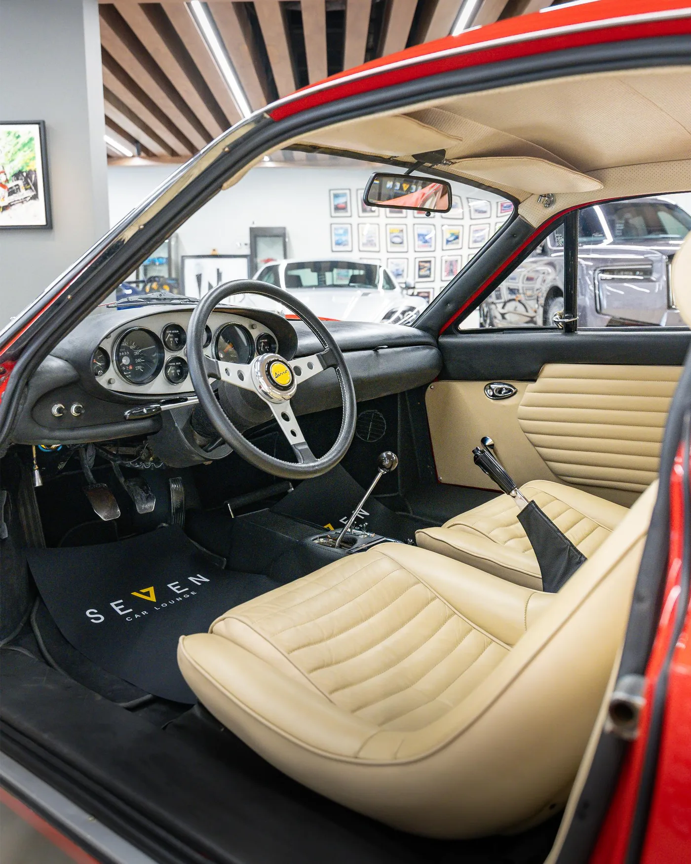 Ferrari Dino GT offered by a supercar dealer in Riyadh, Saudi Arabia, photo 8 of 19