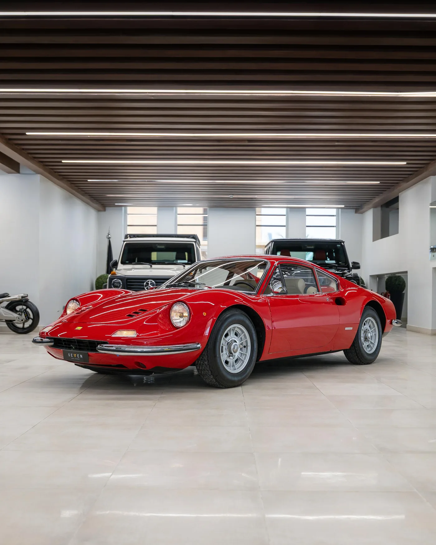 Ferrari Dino GT offered by a supercar dealer in Riyadh, Saudi Arabia, photo 13 of 19