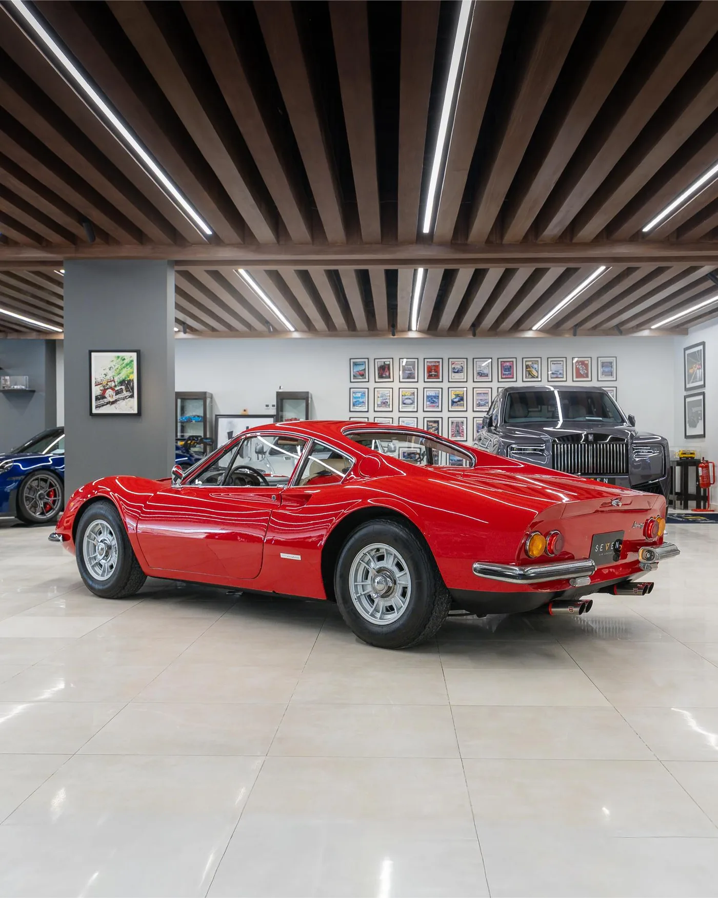 Ferrari Dino GT offered by a supercar dealer in Riyadh, Saudi Arabia, photo 14 of 19