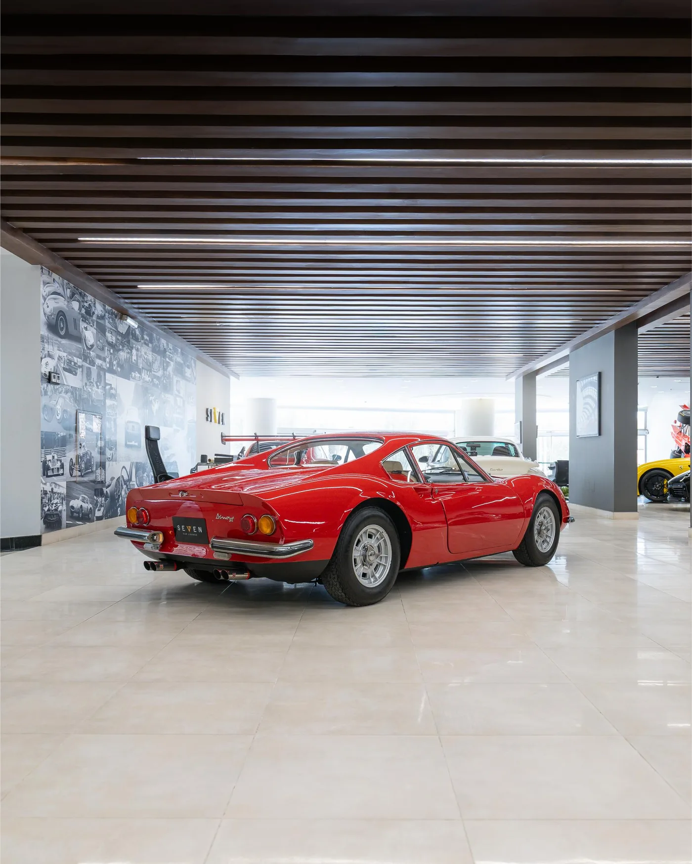 Ferrari Dino GT offered by a supercar dealer in Riyadh, Saudi Arabia, photo 15 of 19