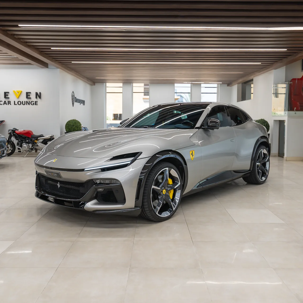 2025 Ferrari Purosangue offered by a supercar dealer in Riyadh, Saudi Arabia, main photo