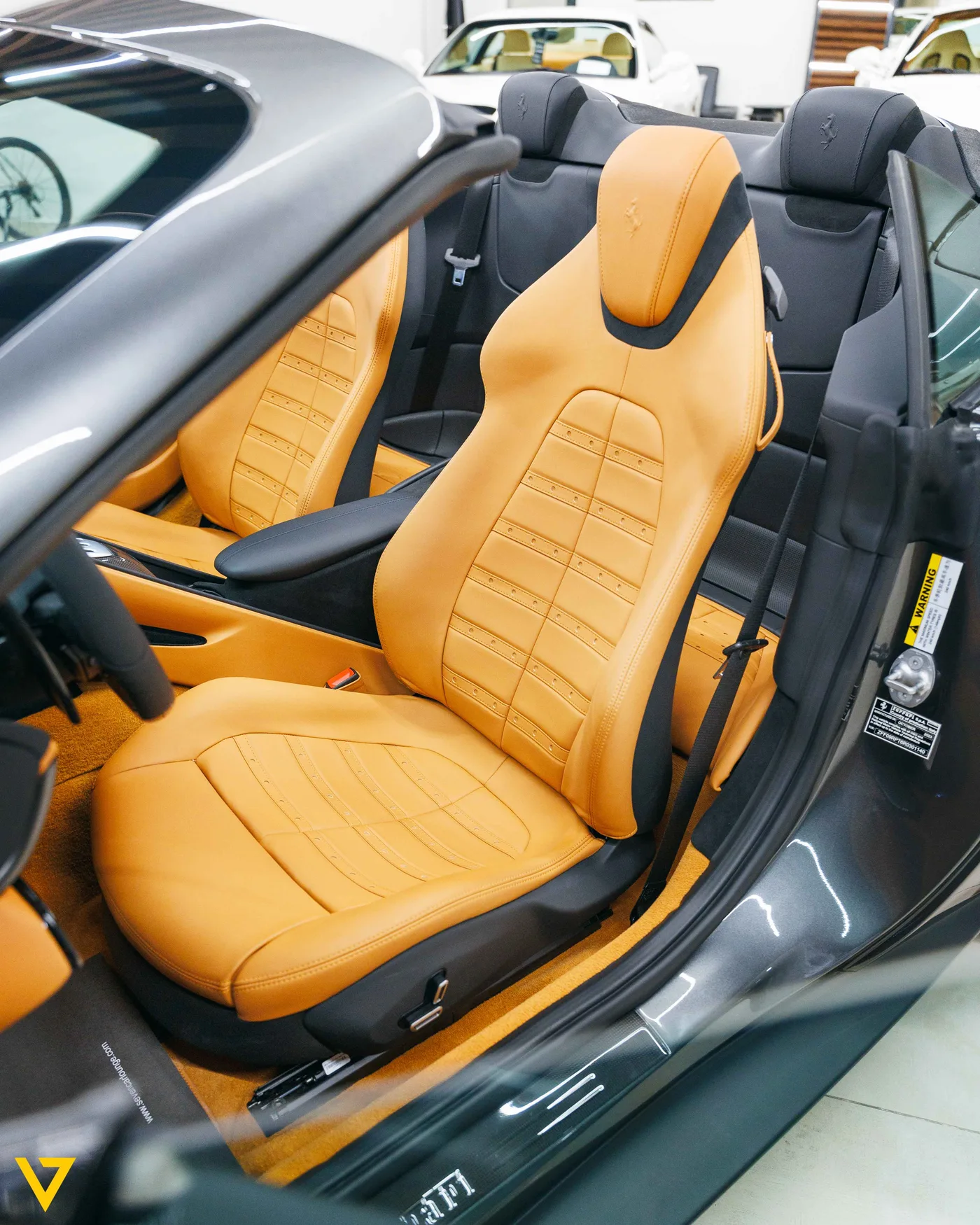 2024 Ferrari Roma Spider offered by a supercar dealer in Riyadh, Saudi Arabia, photo 4 of 16