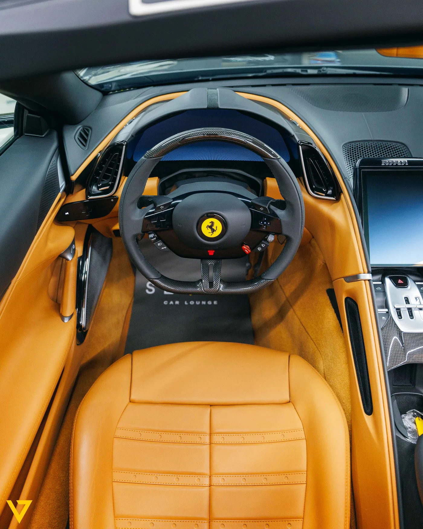 2024 Ferrari Roma Spider offered by a supercar dealer in Riyadh, Saudi Arabia, photo 10 of 16