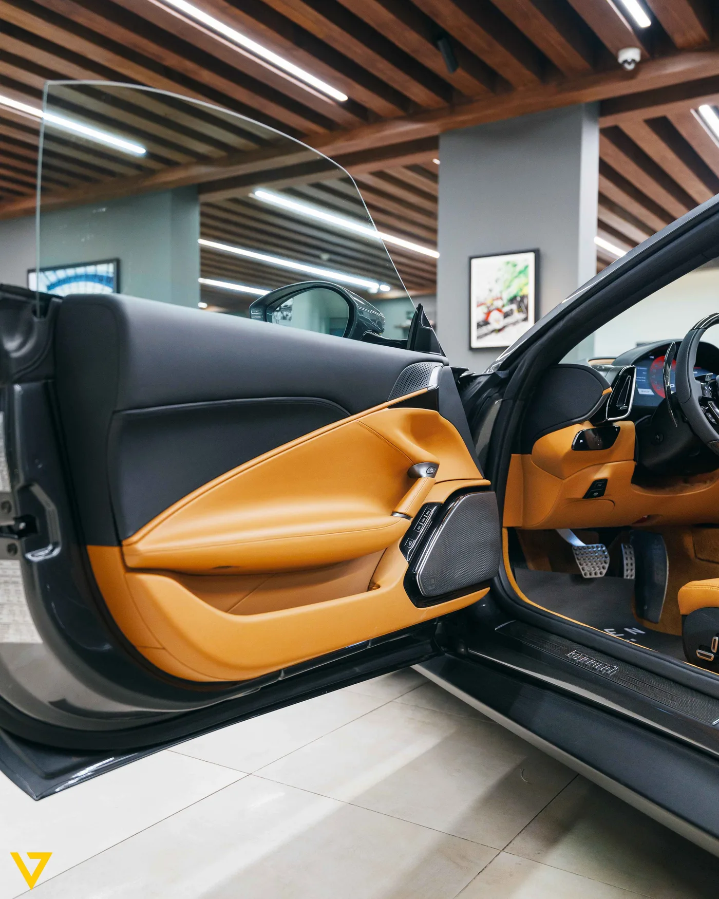 2024 Ferrari Roma Spider offered by a supercar dealer in Riyadh, Saudi Arabia, photo 13 of 16