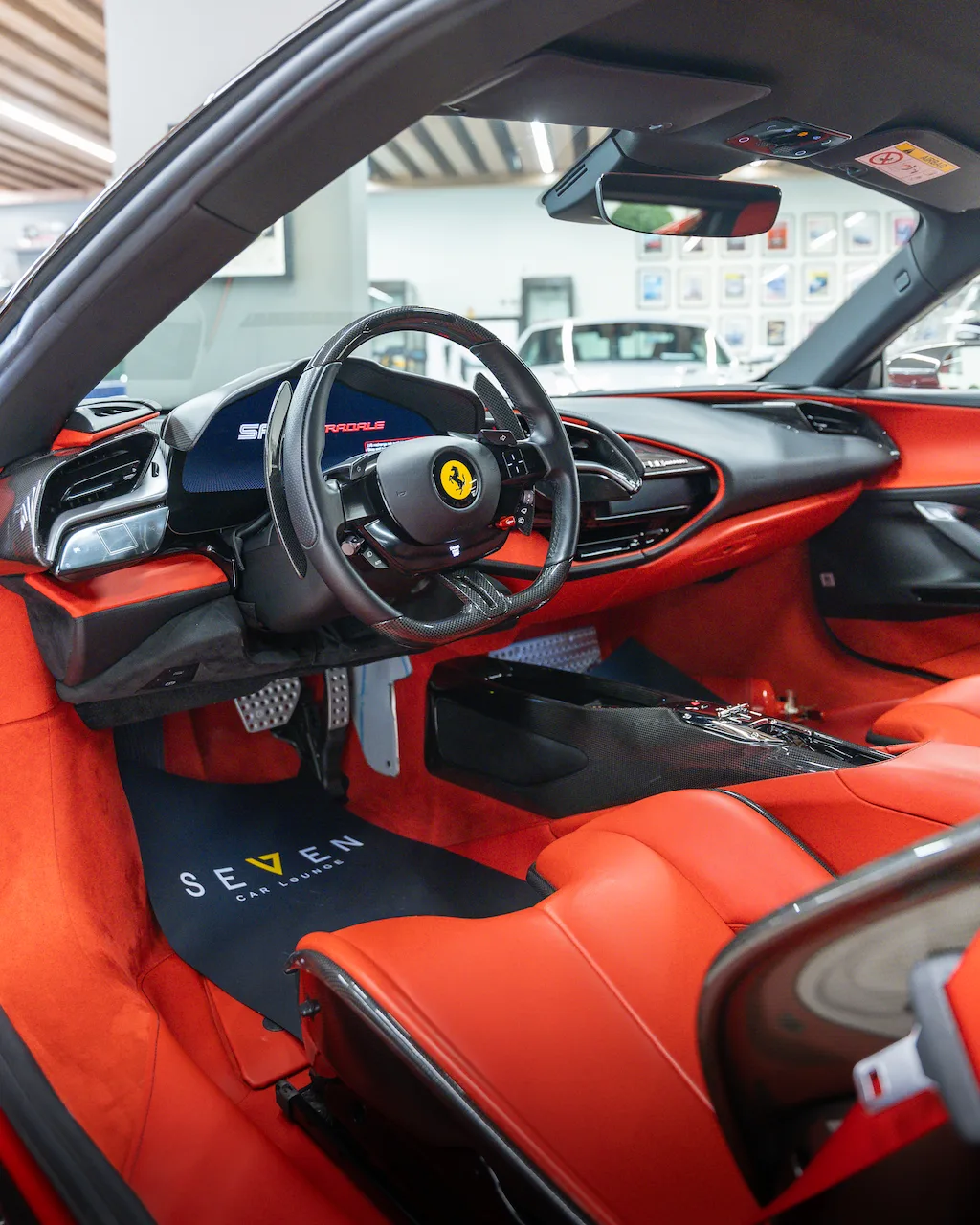 2022 Ferrari SF90 Stradale offered by a supercar dealer in Riyadh, Saudi Arabia, photo 8 of 18