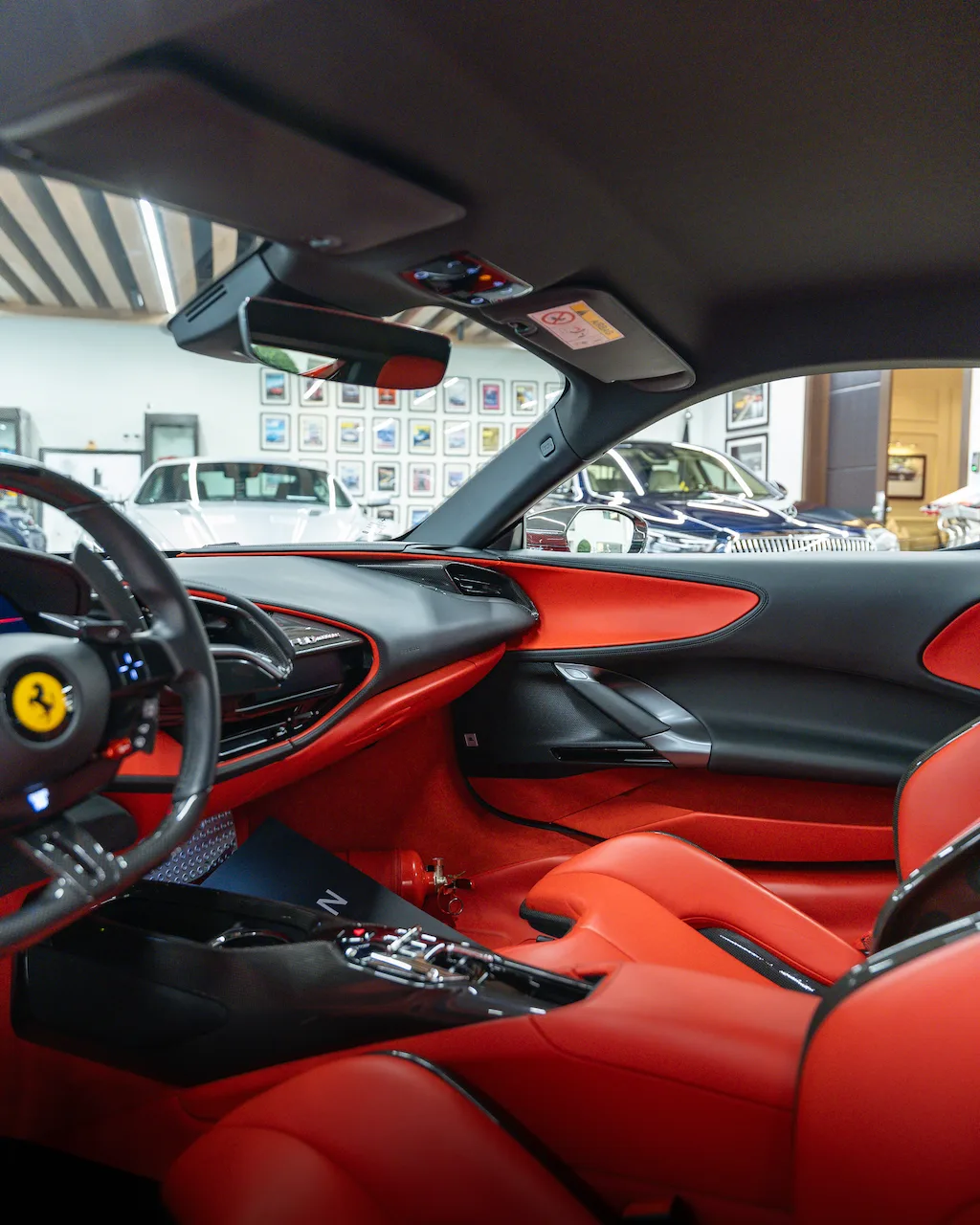 2022 Ferrari SF90 Stradale offered by a supercar dealer in Riyadh, Saudi Arabia, photo 10 of 18