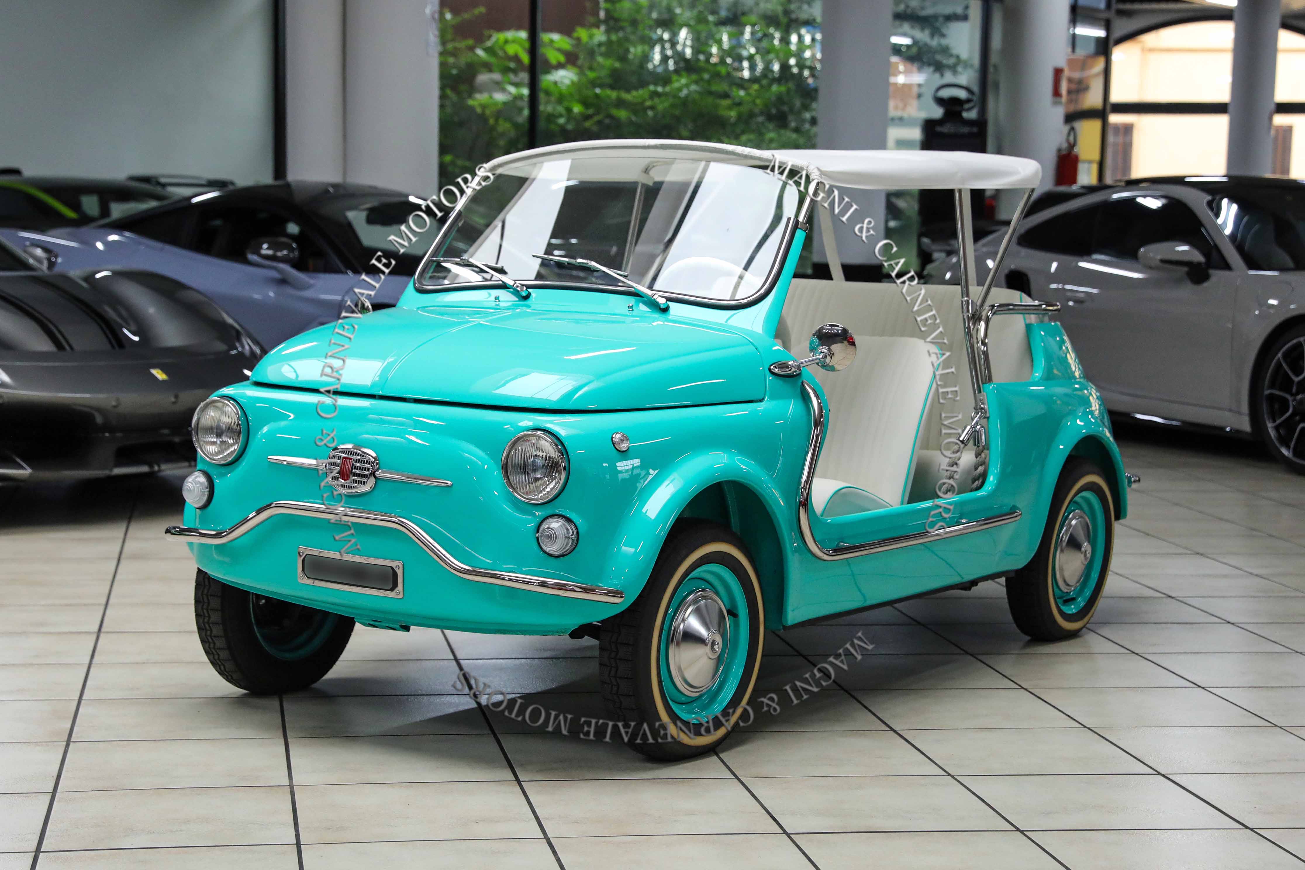Fiat 500 Spiaggina E-Classic offered by a specialist dealer in Milan, Italy, photo 8 of 20
