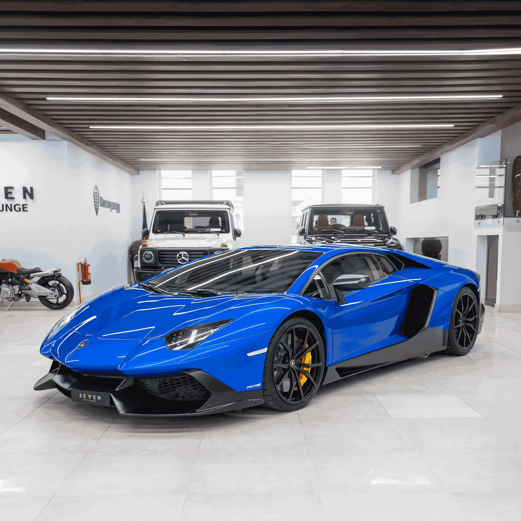 Lamborghini Aventador 50th Anniversary proposée par un spécialiste de la supercar à Riyadh, Arabie saoudite, photo principale