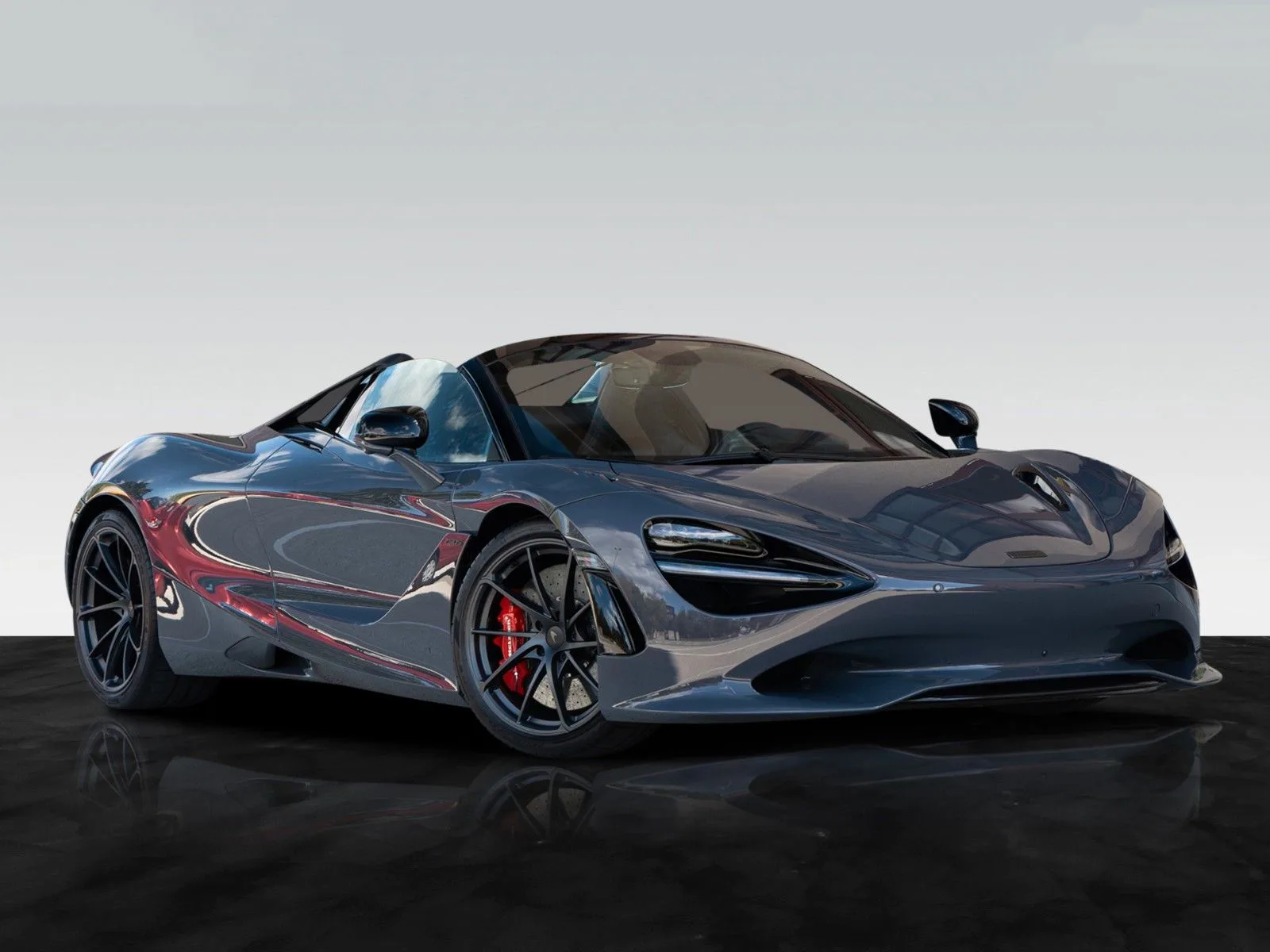McLaren 750S proposée par un concessionnaire agréé à Munich, Allemagne, photo principale