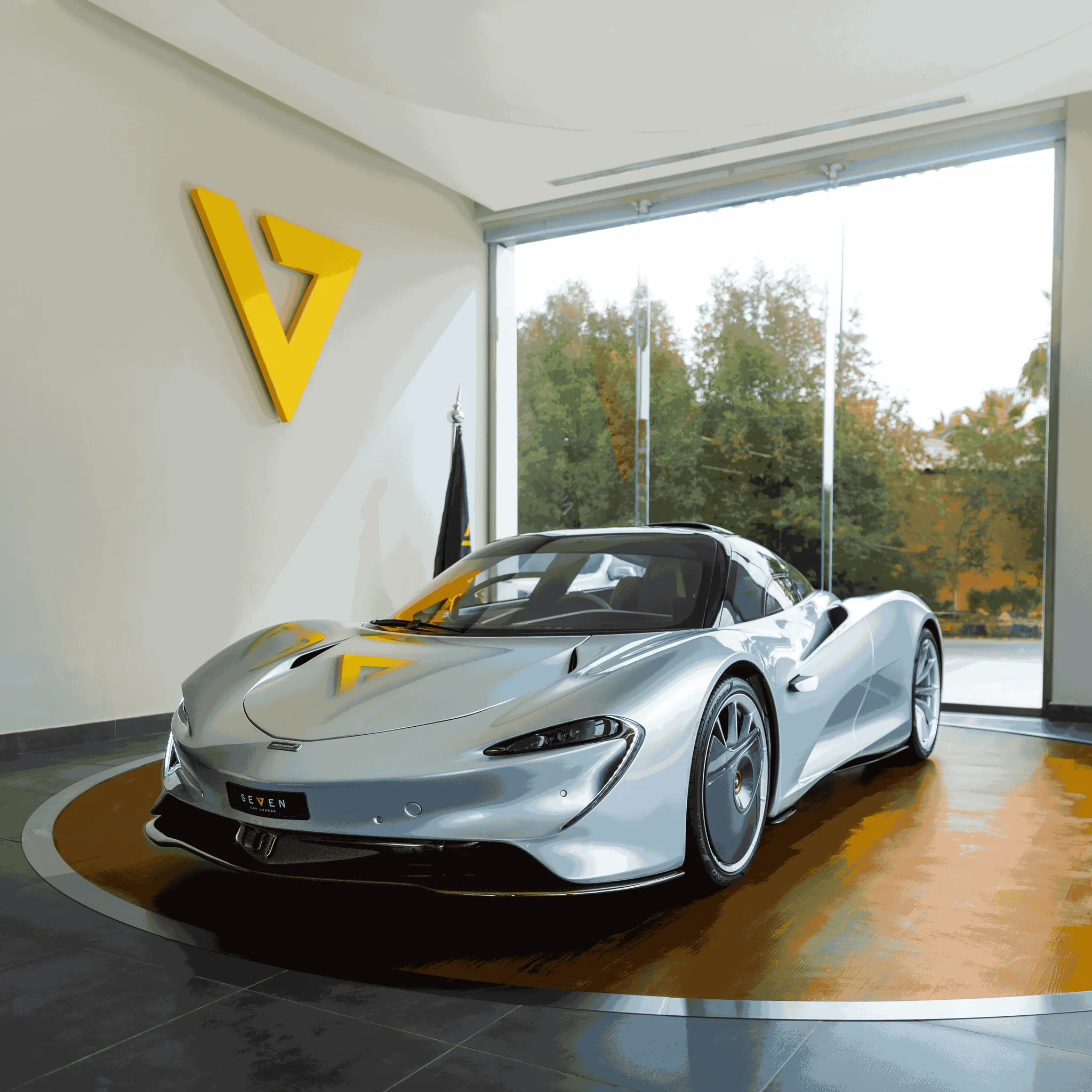 McLaren Speedtail angeboten von einem Supersportwagenhändler in Riyadh, Saudi-Arabien, Hauptfoto