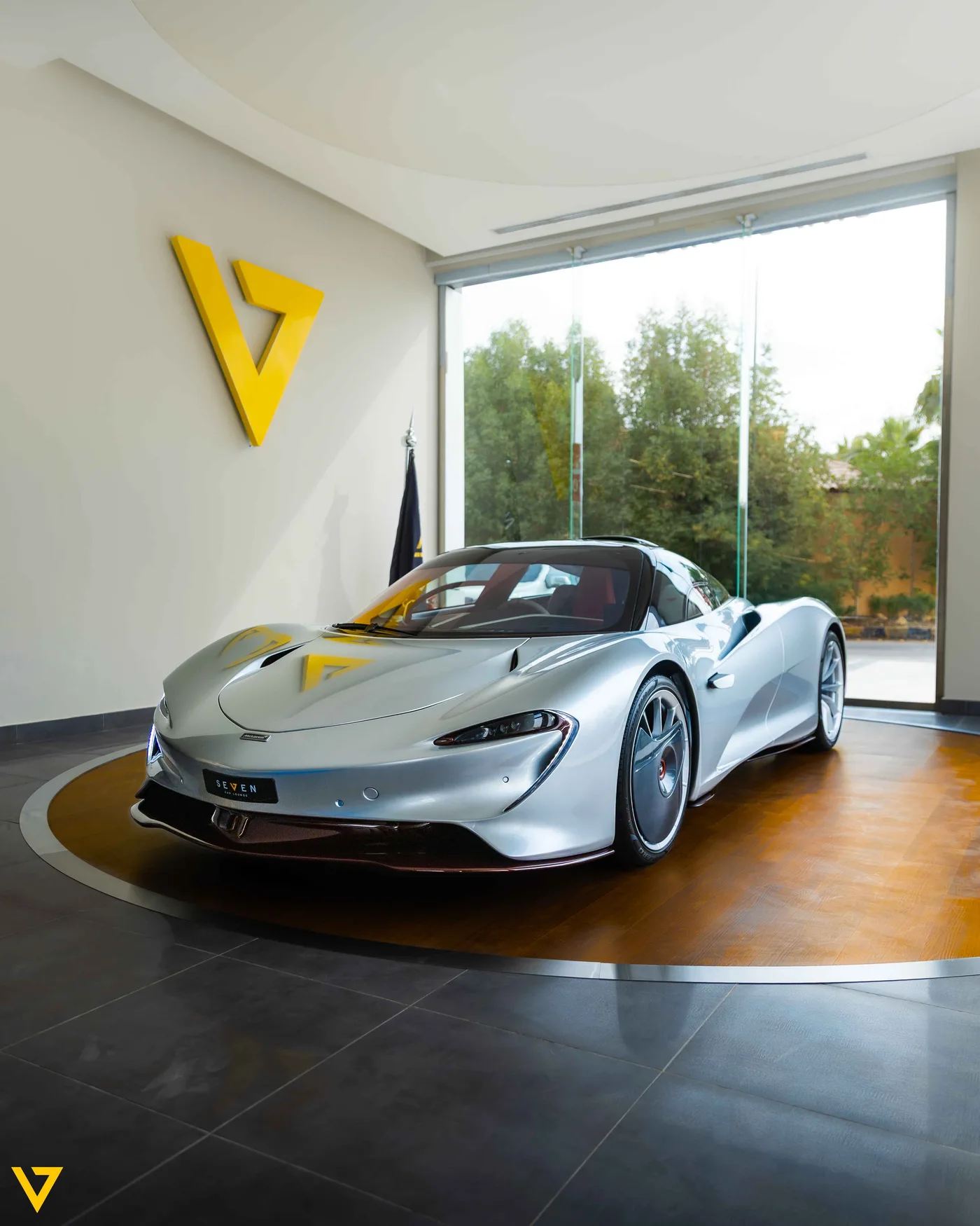 McLaren Speedtail proposée par un spécialiste de la supercar à Riyadh, Arabie saoudite, photo 2 sur 20