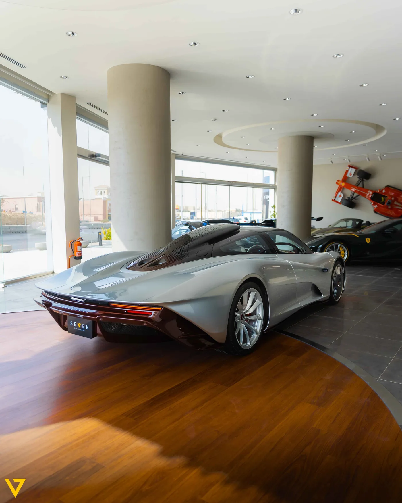 McLaren Speedtail proposée par un spécialiste de la supercar à Riyadh, Arabie saoudite, photo 17 sur 20