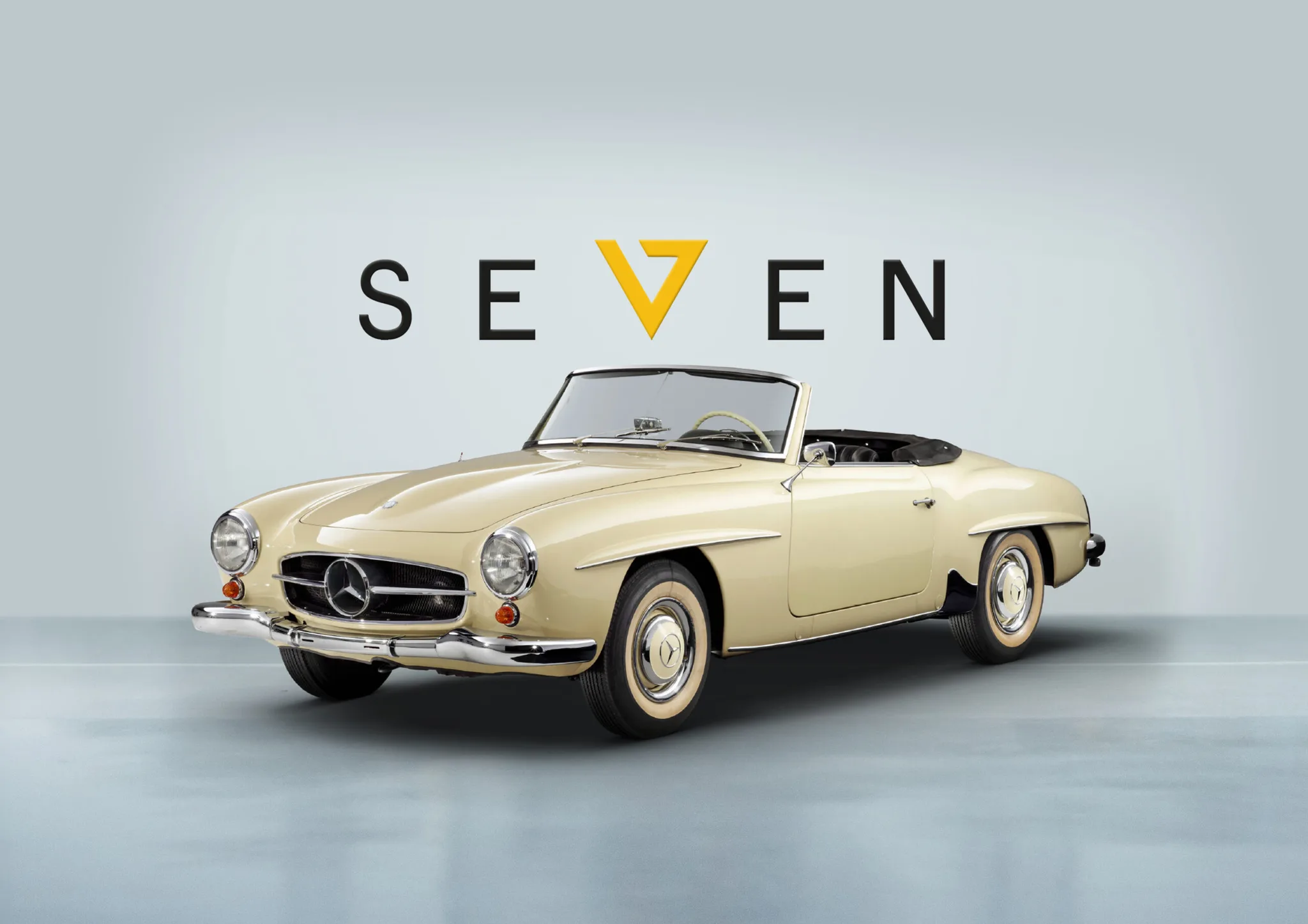 1962 Mercedes-Benz 190 SL Roadster proposée par un spécialiste de la voiture de collection à Lindau, Allemagne, photo principale