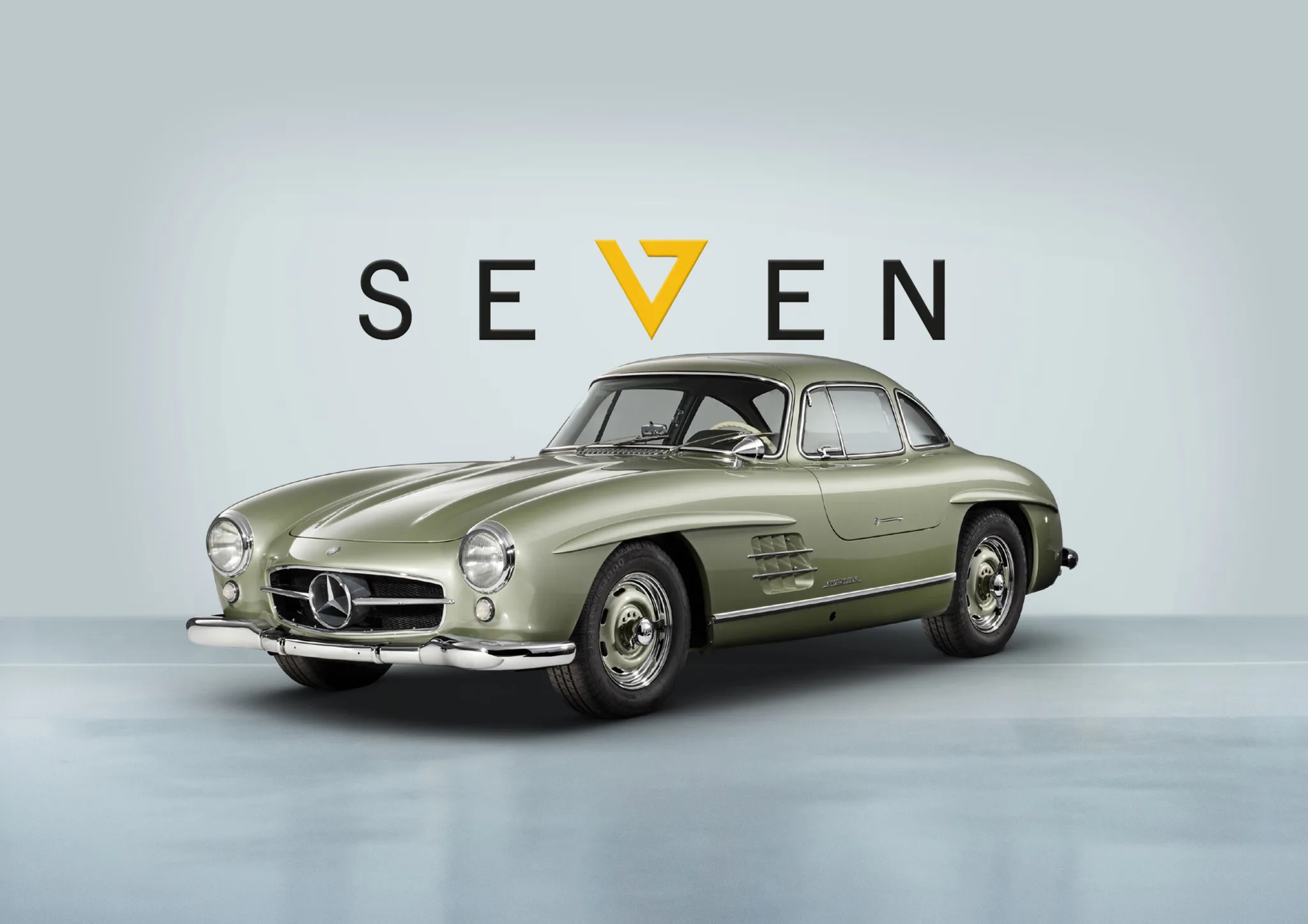 1955 Mercedes-Benz 300 SL Gullwing proposée par un spécialiste de la voiture de collection à Lindau, Allemagne, photo principale