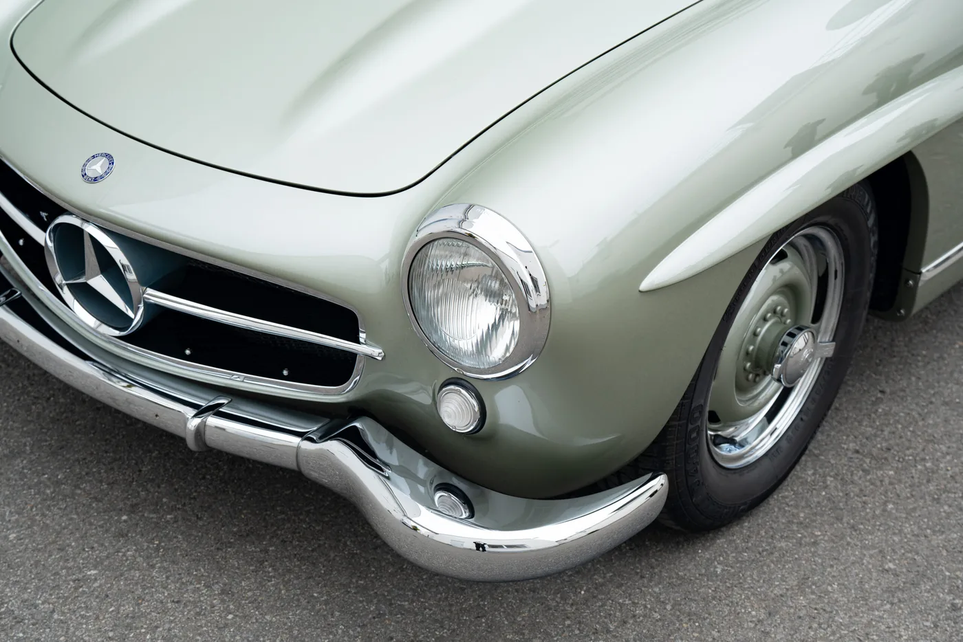 1955 Mercedes-Benz 300 SL Gullwing proposée par un spécialiste de la voiture de collection à Lindau, Allemagne, photo 10 sur 27