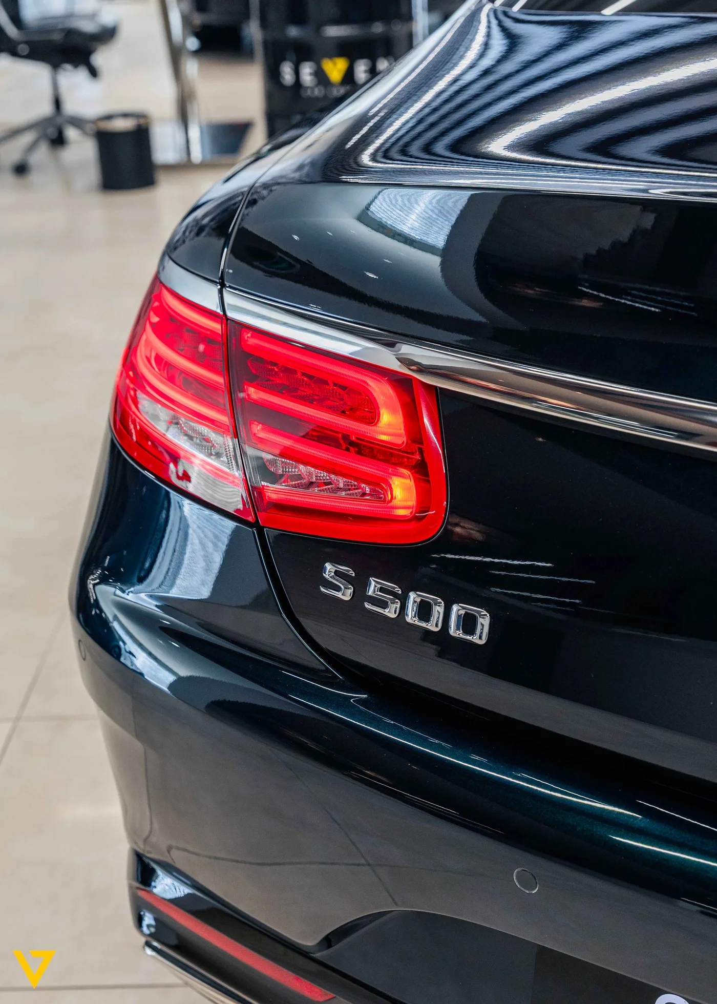 Mercedes-Benz S 500 Coupé offered by a supercar dealer in Riyadh, Saudi Arabia, photo 22 of 24