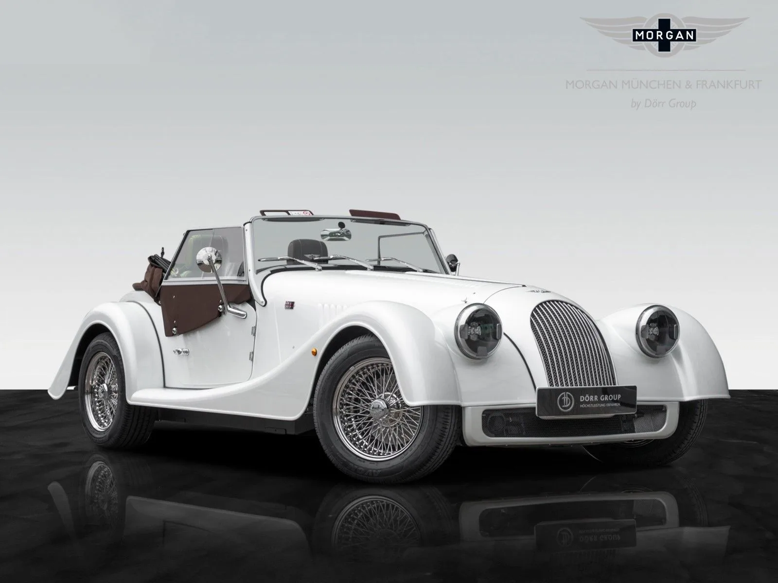 Morgan Plus Four proposée par un concessionnaire agréé à Böblingen, Allemagne, photo principale