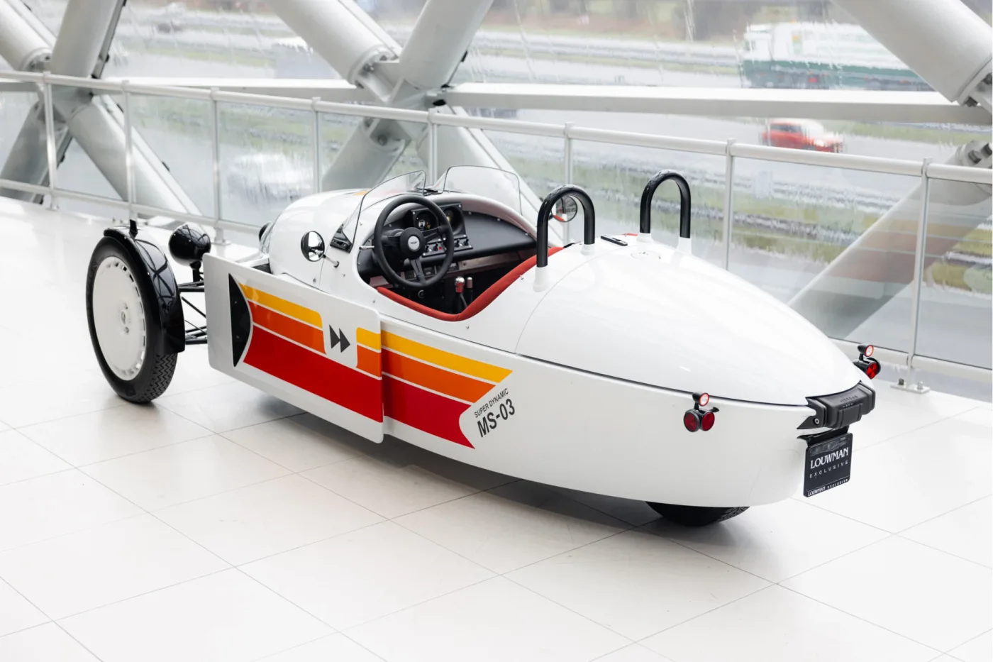 Morgan Super 3 angeboten von einem offiziellen McLaren und Morgan-Vertragshändler in Utrecht, Niederlande, Foto 21 von 25