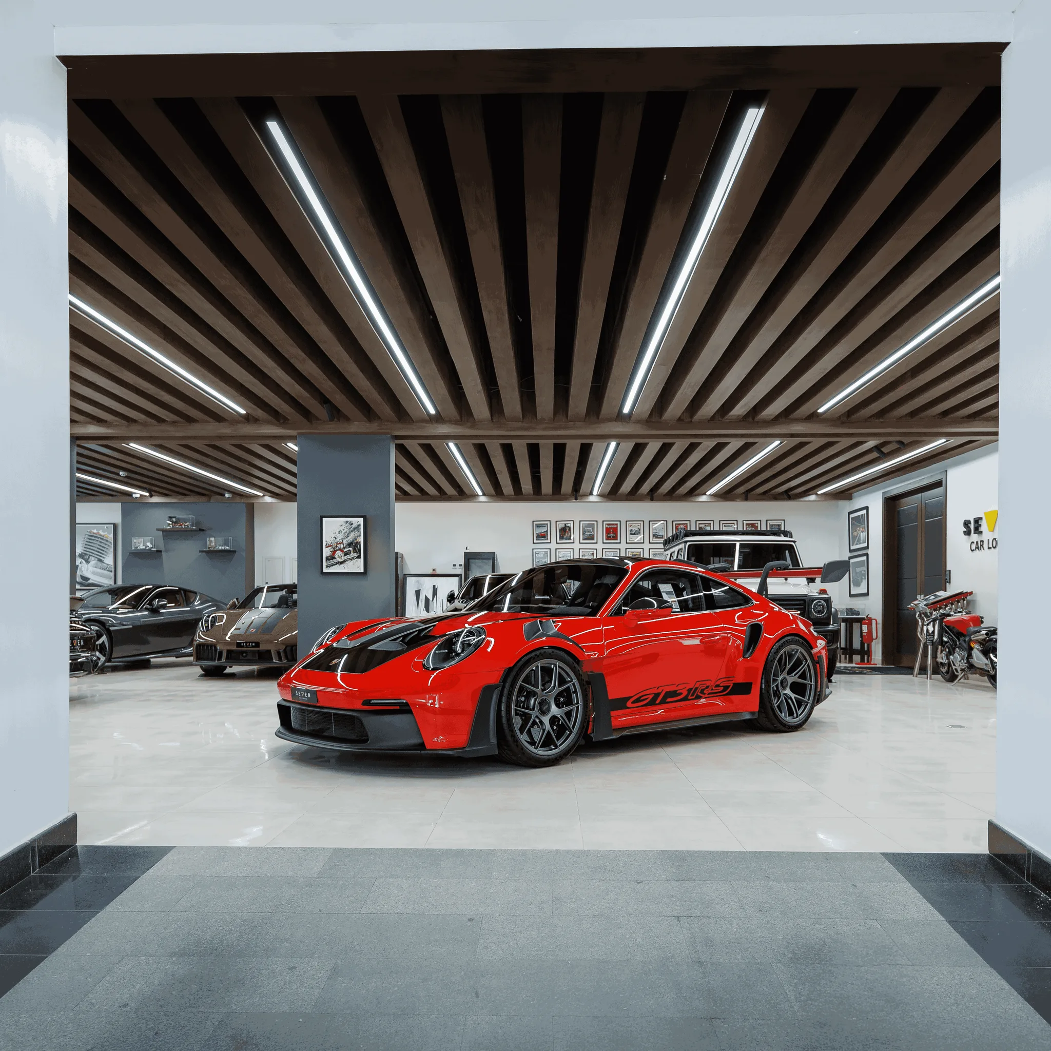 Porsche 911 GT3 RS angeboten von einem Supersportwagenhändler in Riyadh, Saudi-Arabien, Hauptfoto