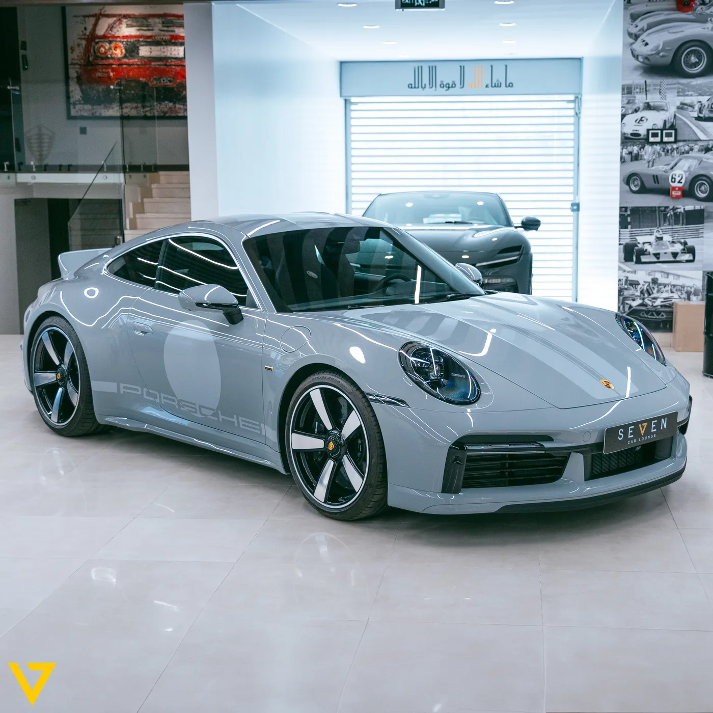 Porsche 911 Sport Classic offered by a supercar dealer in Riyadh, Saudi Arabia, photo 2 of 21