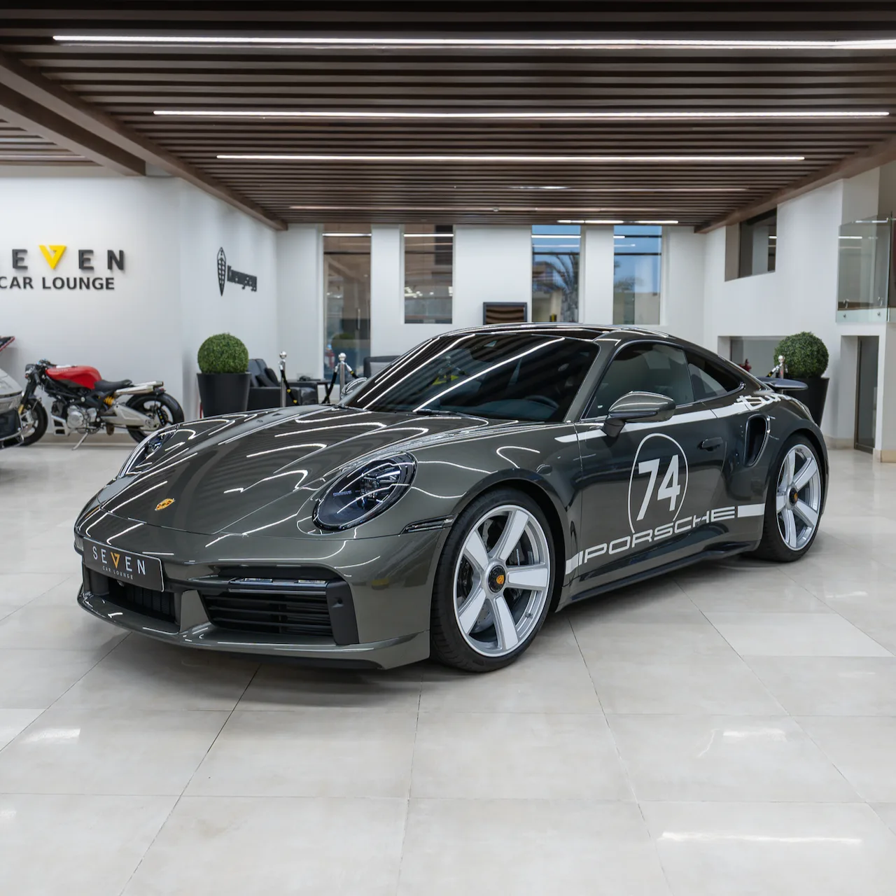 Porsche 911 Turbo 50 Years offered by a supercar dealer in Riyadh, Saudi Arabia, main photo