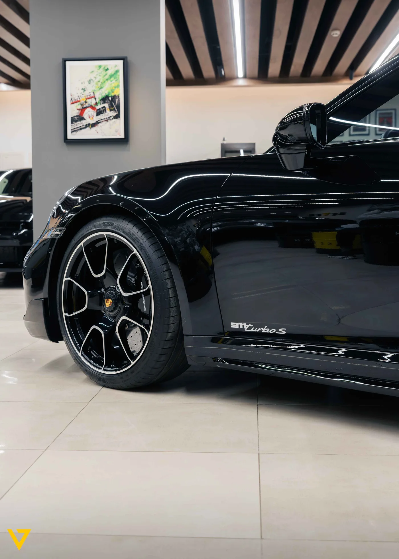 Porsche 911 Turbo S angeboten von einem Supersportwagenhändler in Riyadh, Saudi-Arabien, Foto 7 von 20