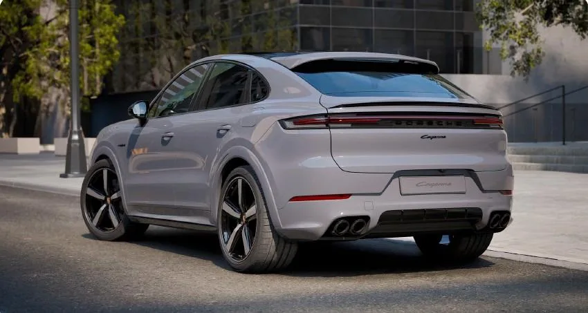 Porsche Cayenne E-Hybrid Coupé Black Edition, 3/6