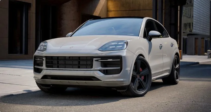 Porsche Cayenne GTS Coupé proposée par un concessionnaire spécialisé à Täby, Suède, photo principale