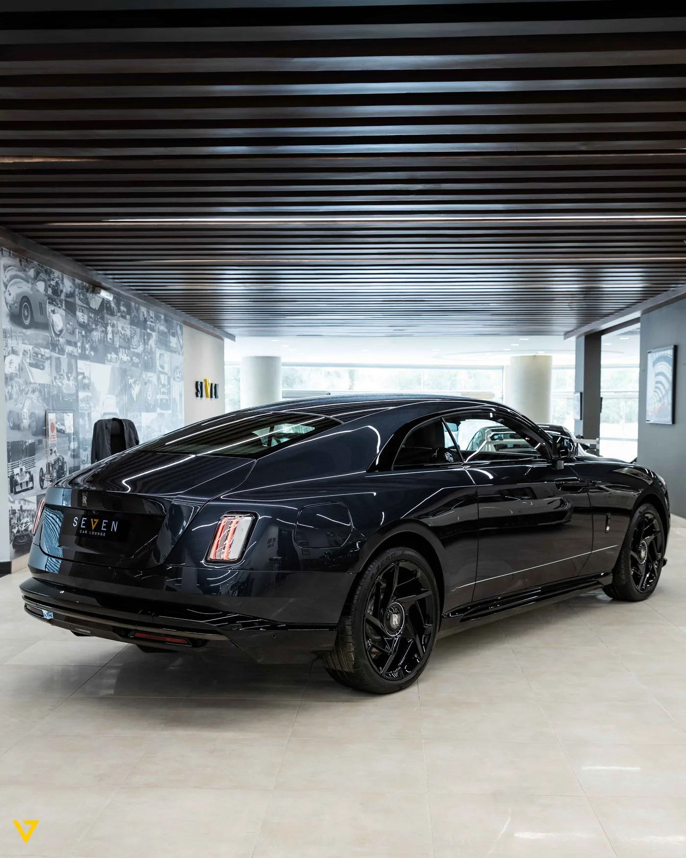 Rolls-Royce Spectre Black Badge offered by a supercar dealer in Riyadh, Saudi Arabia, photo 2 of 19