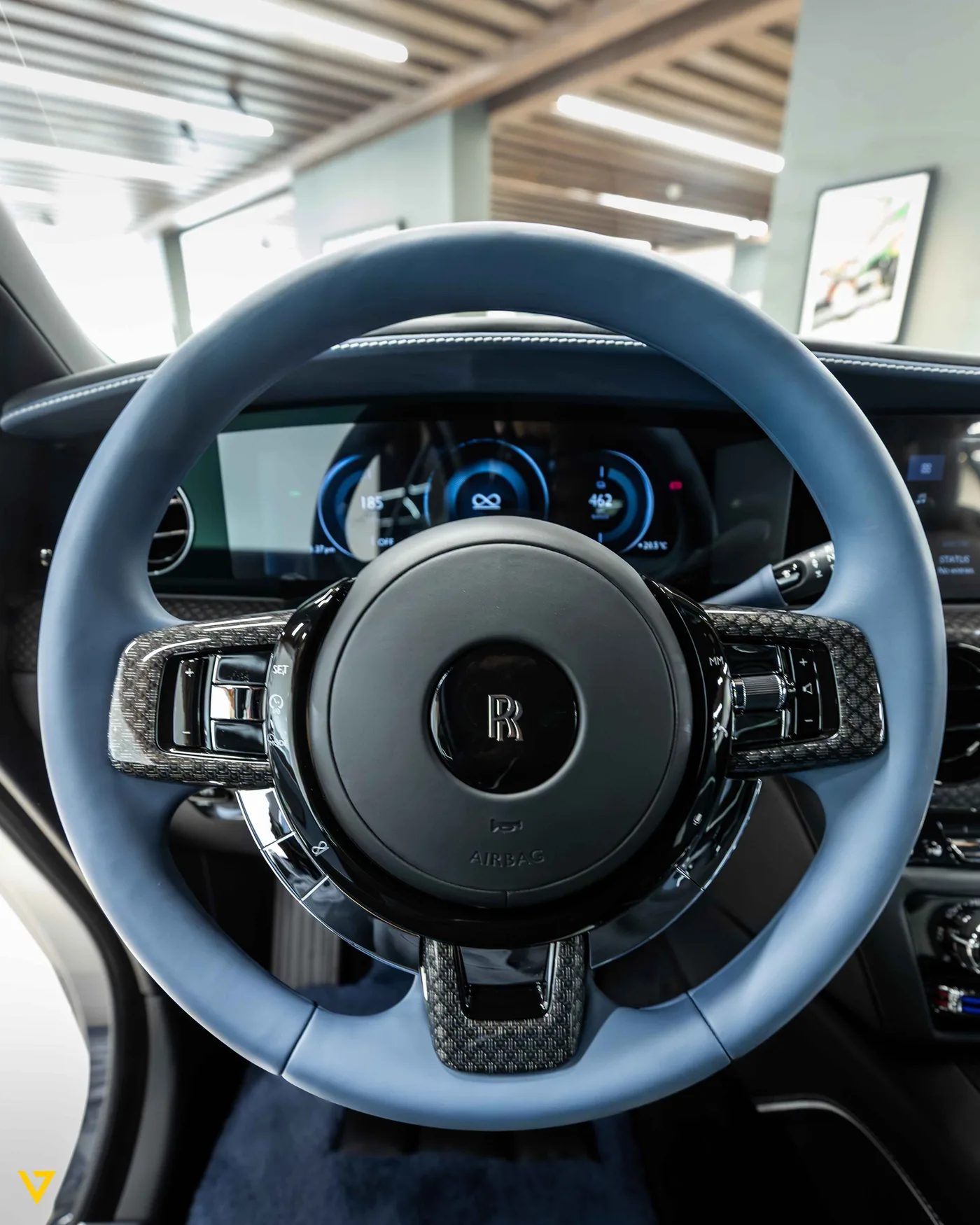 Rolls-Royce Spectre Black Badge offered by a supercar dealer in Riyadh, Saudi Arabia, photo 12 of 19