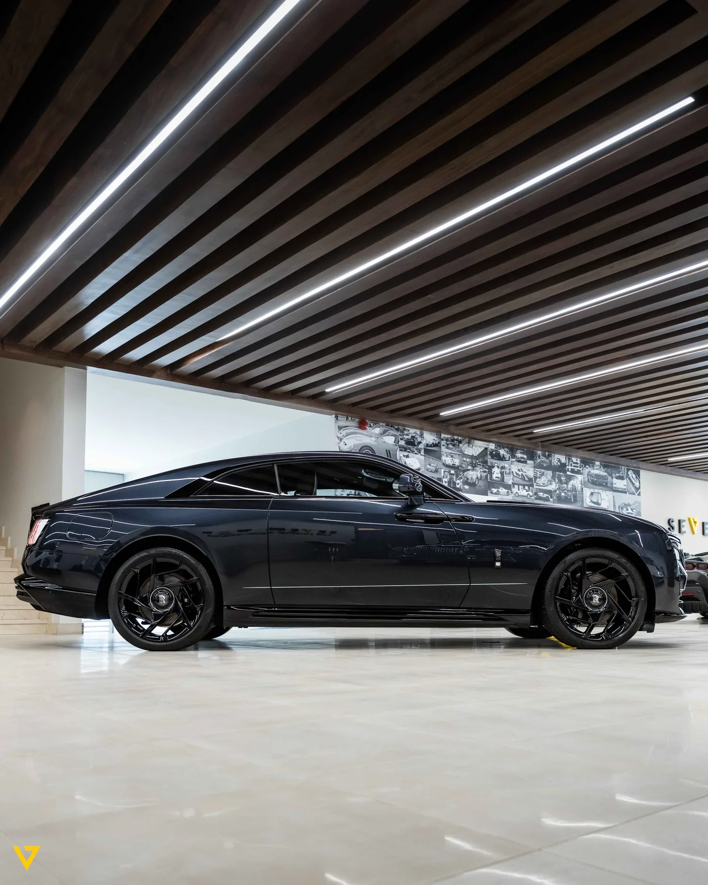 Rolls-Royce Spectre Black Badge offered by a supercar dealer in Riyadh, Saudi Arabia, photo 16 of 19