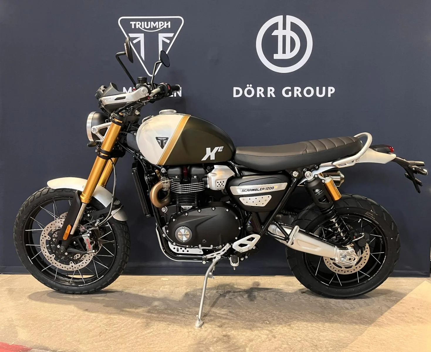 Triumph Scrambler 1200 XE angeboten von einem Vertragshändler in München, Deutschland, Hauptfoto